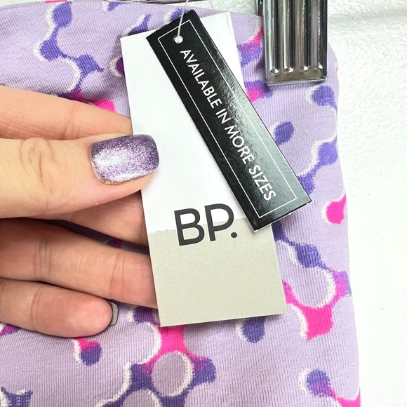 NWT BP. Purple Geo Tube Tank Top Size XS - Picture 6 of 7